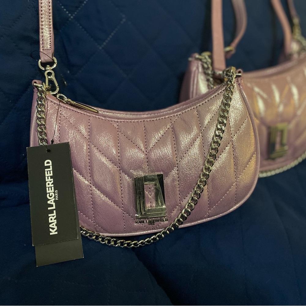 NWT Original $200 Karl Lagerfeld Paris Lafayette Demi Crossbody Bag